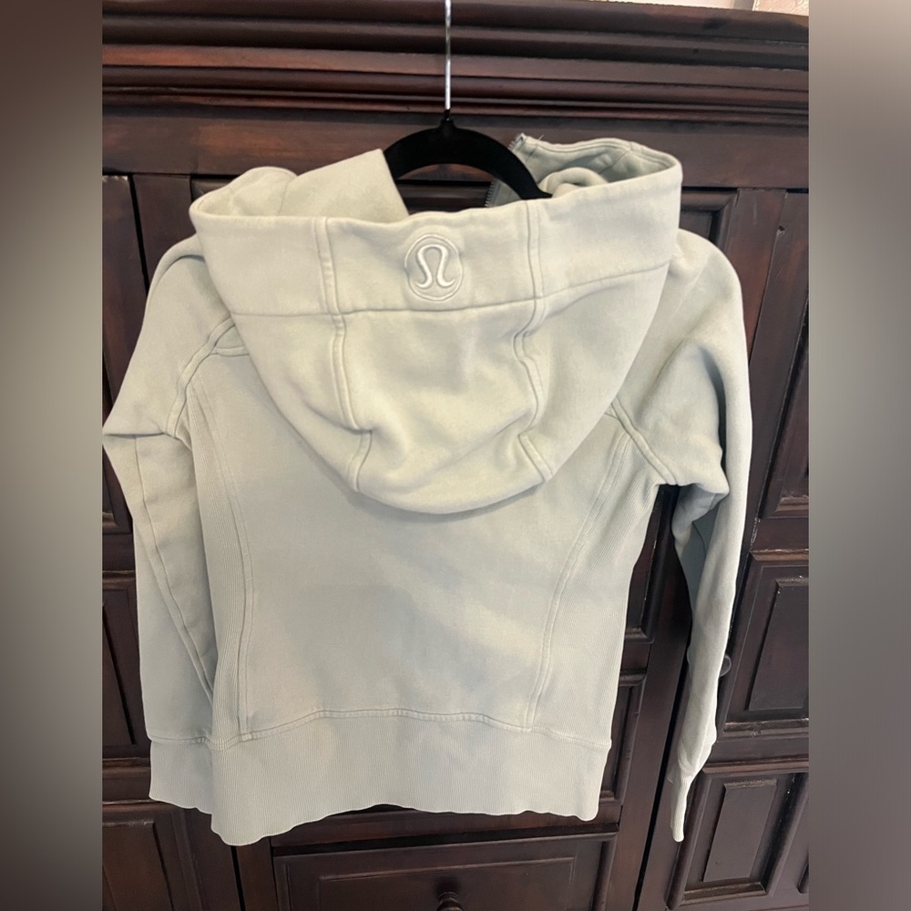 lululemon athletica Light Sage Scuba Hoodie Sweatshirt